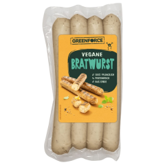 Greenforce vegane Bratwurst