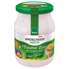 Andechser Natur Pflaume Zimt Bio-Joghurt mild Oma Gerti's