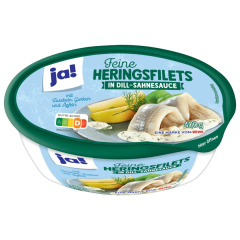 ja! Feine Dill-Sahne-Heringsfilet