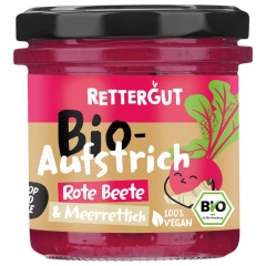 Rettergut Bio-Aufstrich Rote Beete & Meerrettich