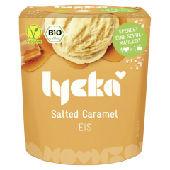 Lycka Bio Salted Caramel Eis vegan