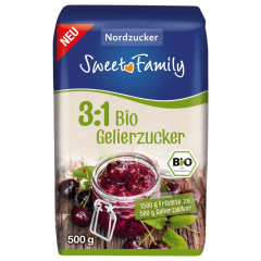 Sweetfamily Bio Gelierzucker 3:1