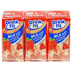 Drink fit Milk Drink Erdbeere