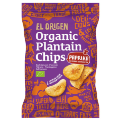 El Origen Bio Kochbananen Chips Paprika