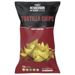 Henderson & Sons Tortilla Chips Smoky Barbeque