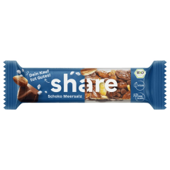 share Bio-Riegel Schoko Meersalz