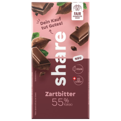 share Schokolade Zartbitter 55% Kakao