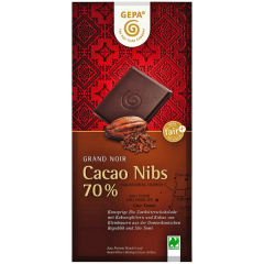 Gepa Bio Schokolade Cacao Nibs 70%