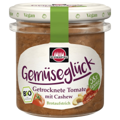 Schwartau Bio Brotaufstrich Gemüseglück Getrocknete Tomate