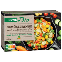 REWE Bio Gemüsepfanne mediterrane Art