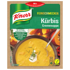 Knorr Feinschmecker Kürbis Cremesuppe