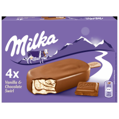 Milka Vanilla & Chocolate Swirl