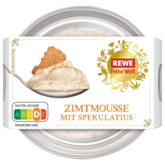 REWE Feine Welt Zimtmousse mit Spekulatius