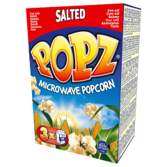 Popz Salted Mikrowellen-Popcorn