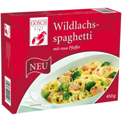 Gosch Wildlachsspaghetti