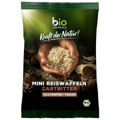 Biozentrale Bio Mini-Reiswaffeln Zartbitter