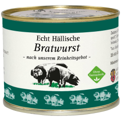 Echt Hällische Bio Bratwurst grob