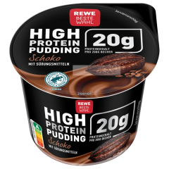 REWE Beste Wahl High Protein Pudding Schoko