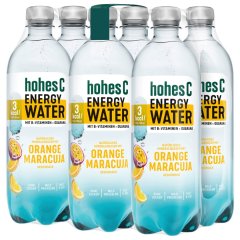 Hohes C Energy Water Orange Maracuja