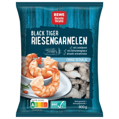 REWE Beste Wahl Black Tiger Riesengarnelen