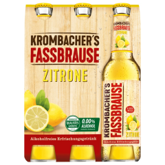 Krombacher's Fassbrause Zitrone