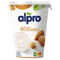 Alpro Soja-Joghurtalternativen Natur mit Mandeln vegan