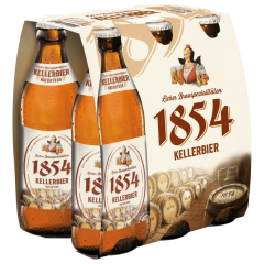 Licher 1854 Kellerbier naturtrüb & unfiltriert