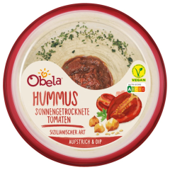 Obela Hummus Sonnengetrocknete Tomaten