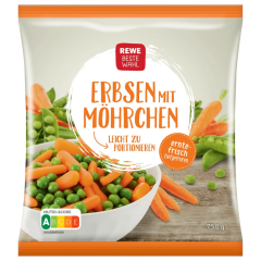 REWE Beste Wahl Junge Erbsen mit Möhrchen