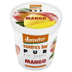 Sandro's Bio Demeter Sorbet Mango pur