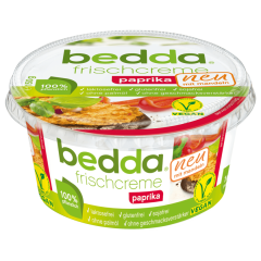 bedda Frischcreme Paprika vegan