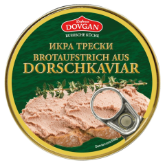 Dovgan Brotaufstrich aus Dorschkaviar