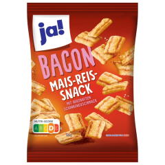 ja! Bacon Mais-Reis-Snack Schinkengeschmack