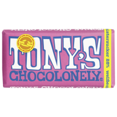 Tony's Chocolonely Weiße Schokolade Himbeere