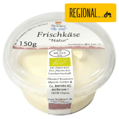 Brodowin Bio Demeter Frischkäse natur