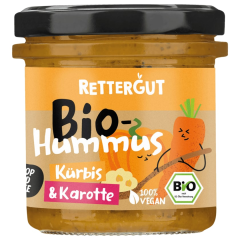 Rettergut Bio-Hummus Kürbis & Karotte