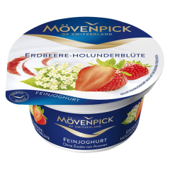 Moevenpick Feinjoghurt Erdbeere Holunder