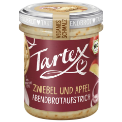 Tartex Bio Veganer Schmalz Topf Zwiebel & Apfel