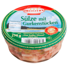 Dreistern Gurken-Sülze