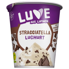 Made with Luve Lupinen-Joghurtalternative Stracciatella Lughurt vegan