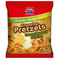XOX Crunchy Pretzels Honey Mustard & Onion