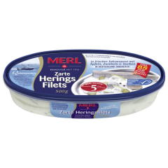 Merl Heringsfilets in Sahnesauce