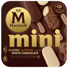 Magnum Eis Mini Classic, Almond & White