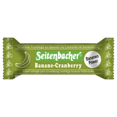 Seitenbacher Banane-Cranberry Riegel