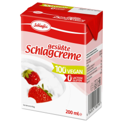 Schlagfix gesüßte Schlagcreme vegan