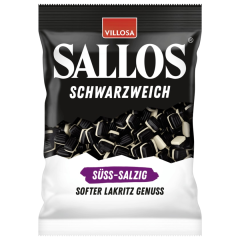 Villosa Sallos Schwarzweich Lakritz Süß-Salzig