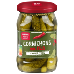 REWE Beste Wahl Cornichons mit Chili