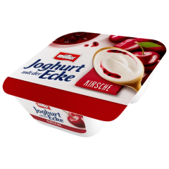 Müller Joghurt mit der Ecke Kirsche