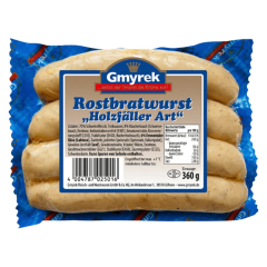 Gmyrek Rostbratwurst Holzfäller Art