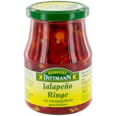 Feinkost Dittmann Jalapeño-Ringe rot